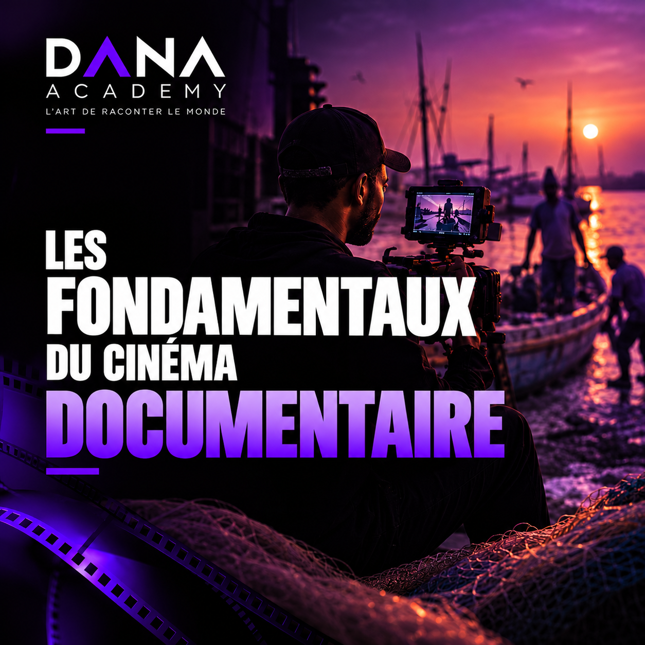 Couverture de la formation Les Fondamentaux du Cinéma Documentaire